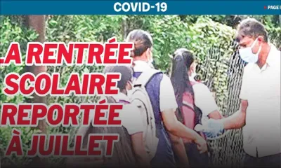 Covid-19 : la rentrée scolaire reportée à début juillet