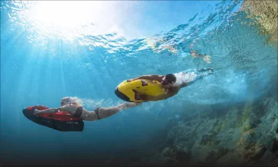 Seabob Mauritius: Swim and dive like a dolphin