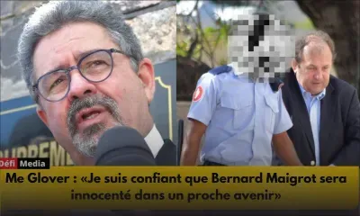 Me Glover : «Je suis confiant que Bernard Maigrot sera innocenté dans un proche avenir»