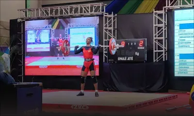 [JIOI 2023] Haltérophilie : Trois médailles d'or pour la Mauricienne Sephora Lent