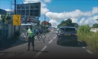 Barrage routier : circulation dense en direction de Curepipe