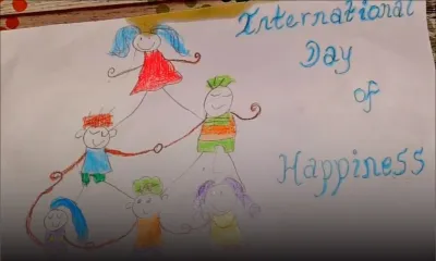 Journée internationale du bonheur : Les enfants de SOS Villages partagent leurs dessins