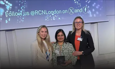 Récompense - Shalini Ramguttee : «Rising Star» du Royal College of Nursing en Angleterre