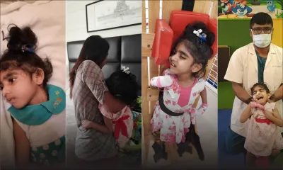De retour à Maurice : Shanvi (4 ans), opérée à Chennai, a besoin d’une assistance médicale lors de sa quarantaine