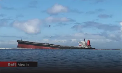 Pointe-d'Esny : deux navires-citernes dépêchés par le propriétaire du Wakashio pour transférer le fioul   
