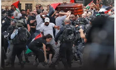 Israël enquête sur la charge de la police aux obsèques de Shireen Abou Akleh