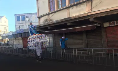 Maha Shivaratri : deux pèlerins déjà en route vers Grand-Bassin