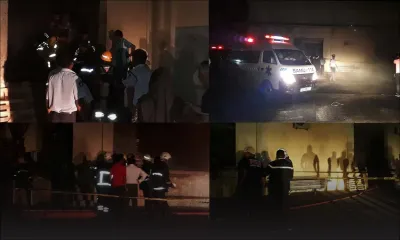 Incendie dans l'entrepôt de Shoprite : les pompiers sur la brèche 