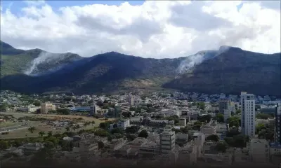 Deux foyers d’incendie aperçus sur la montagne des Signaux