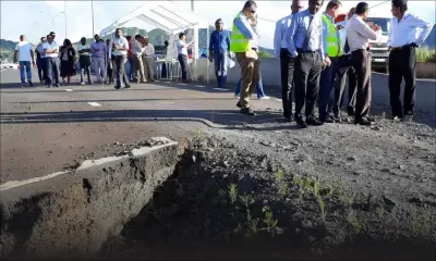 Terre-Rouge/Verdun : les travaux de réparation ont débuté ce mercredi