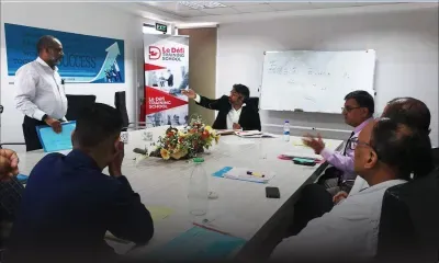 Me Didier Dodin conscientise les employés du Defimedia groupe aux nouvelles lois du travail