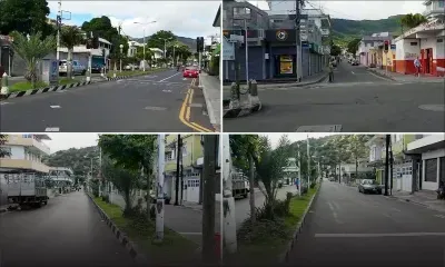 Première matinée des habitants de Vallée-Pitot en zone rouge