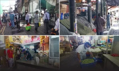 Covid-19 : le marché central de Port-Louis ferme temporairement ses portes