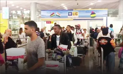 La délégation mauricienne est finalement de retour