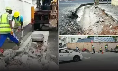 Enquête de « Zoom » : démolition des caniveaux qui débordent à Port-Louis 