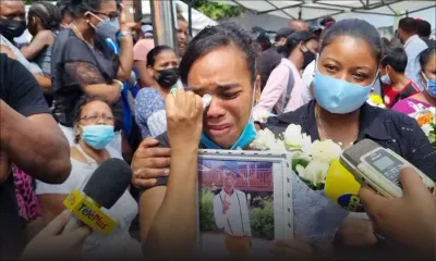 Funérailles de Lin : « Tou so soufrans inn fini » confie sa femme en pleurs