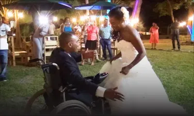 Un mariage réalisé en 48 heures : le rêve de Danilo, paraplégique, exaucé