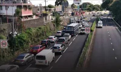 Couvre-feu : barrage routier à Port-Louis 