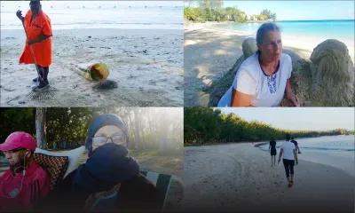 Françoise, artiste française : un amour pour le sable blanc de l'île Maurice