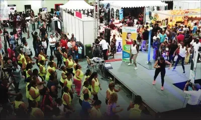 Salon de la Famille et de la Santé : vue aérienne et ambiance