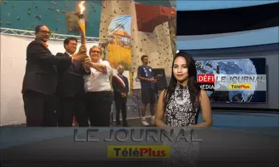 JT: JIOI : Maurice récupère la flamme des jeux