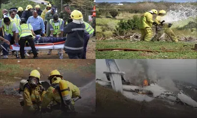 Simulation à Belle-Vue : un crash d’avion fait 10 victimes, 66 rescapés