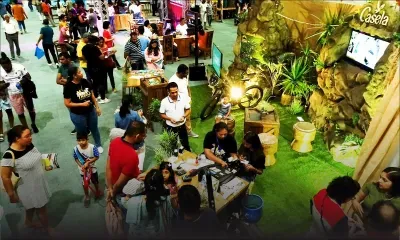 Salon du Prêt-à-Partir : Vue aérienne par drone, ce samedi matin