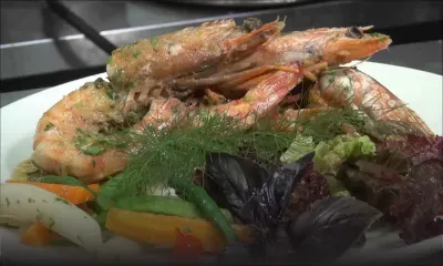 Recette facile : crevettes tigrées