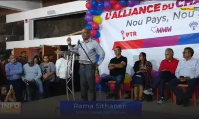 Législatives 2024 : Sithanen apporte son soutien à l’Alliance du Changement 