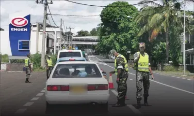 Confinement total : Roadblock de la SMF à Coromandel samedi matin