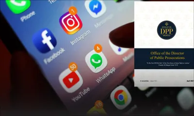 E-newsletter du DPP : Il faut inclure «l’usage abusif sur les réseaux sociaux» dans la loi, dit Me Mauree