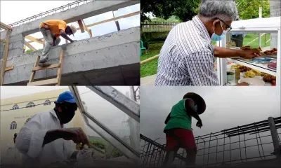 Travailler sous le soleil... de Port Louis