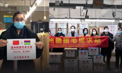 Dons médicaux de la Chine : l’appel du Dr Hosany entendu