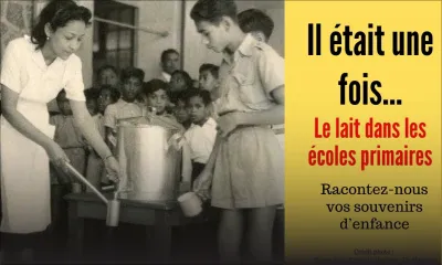 Il était une fois…Le lait dans les écoles primaires