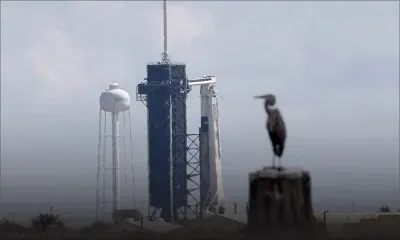 A la veille du décollage, les premiers passagers privés de SpaceX sont sereins