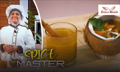 Spice Master : soupe aux chevrettes séchées et boisson au safran 