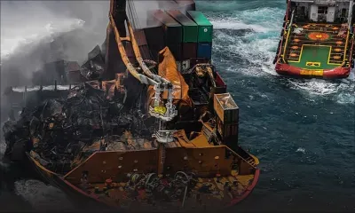 Sri Lanka: le feu éteint après 13 jours d'incendie sur le navire en perdition