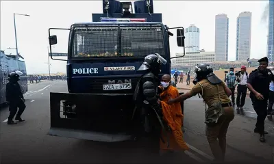 Sri Lanka : des manifestants défient le couvre-feu
