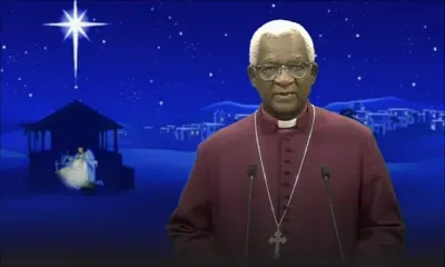 Message de Noël : Mgr André note que la société est marquée par une grande peur…