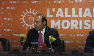 Steven Obeegadoo parle de «l'éclatement de l'Alliance Nationale»