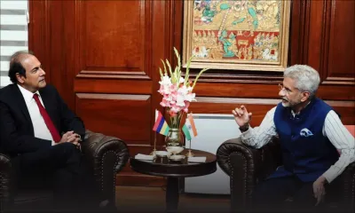  Delhi : Steven Obeegadoo rencontre le ministre indien des Affaires étrangères