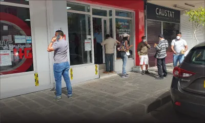 Covid-19 : Le personnel de la succursale Emtel de Curepipe en attente des résultats