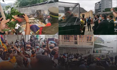 Funérailles de SAJ : arrêt du cortège funèbre devant le Sun Trust pour un dernier hommage