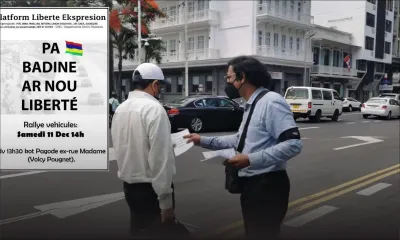 Rallye contre l’IBA Act : «Morisien bisin kass zot somey…», affirme Dev Sunnasy 