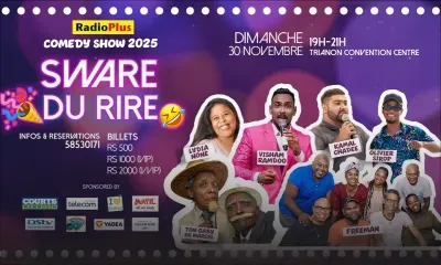 Radio Plus Comedy Show 2025 - «Sware du Rire» : deux heures d’humour percutant avec l’élite de la scène mauricienne
