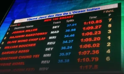 JIOI – Natation : encore une médaille de bronze pour Maurice