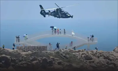 L'armée chinoise tire des projectiles vers le détroit de Taïwan