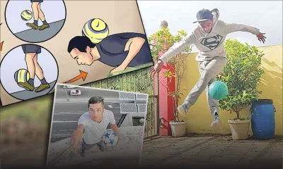 Tarun Kumar Chadee: A Mauritian football freestyler 