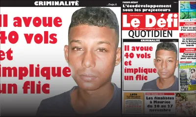 Voici la Une du Defi Quotidien de ce jeudi 27 Septembre 2018