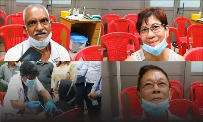 Campagne de vaccination anti-Covid-19 : témoignages des vaccinés à Triolet